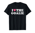 I Love Goalie Soccer Goalie Family Grandma T-Shirt - Graphic Print Unisex