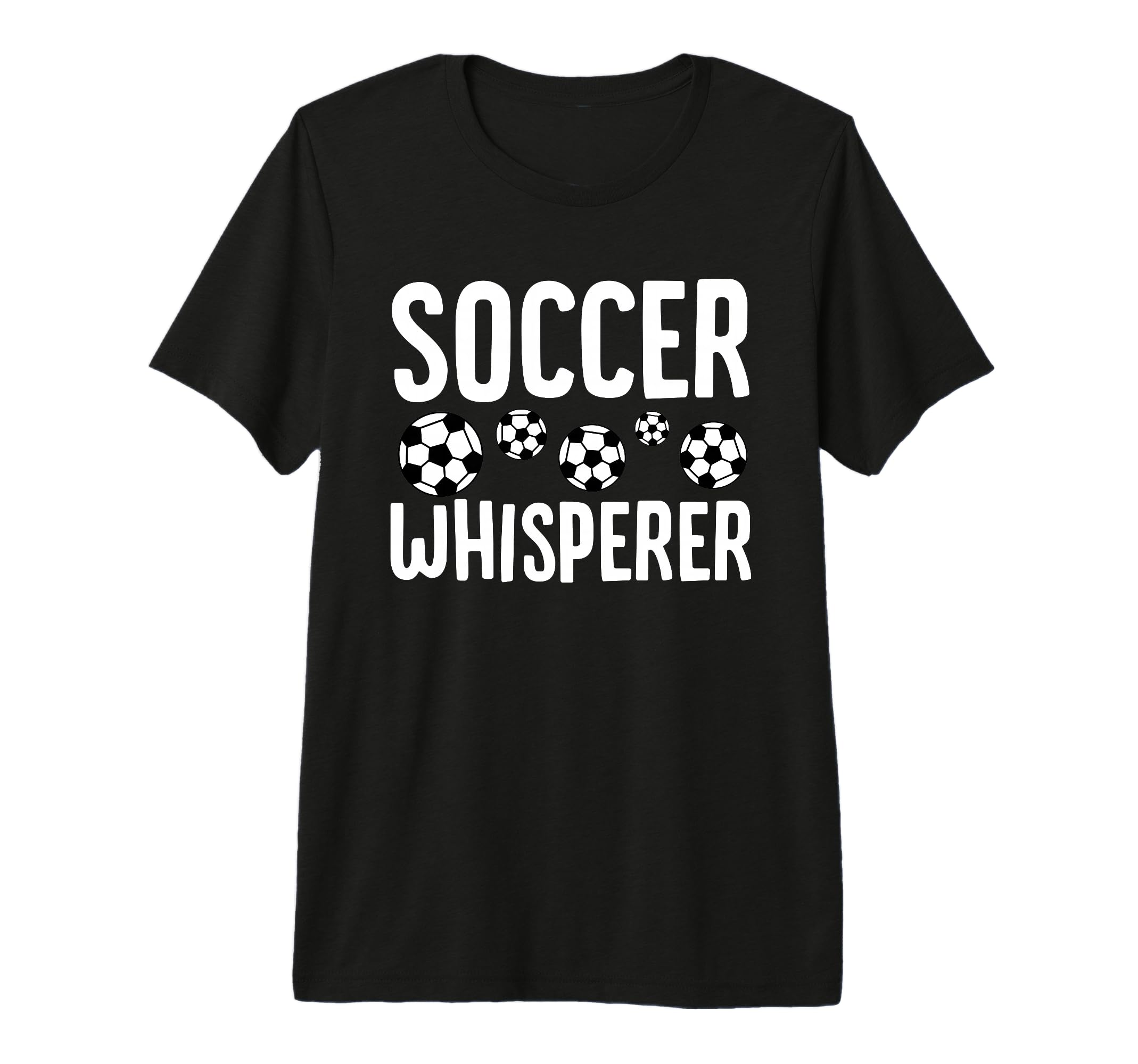 Soccer Whisperer Funny Soccer Player T-Shirt - Fun Novelty Design Unisex