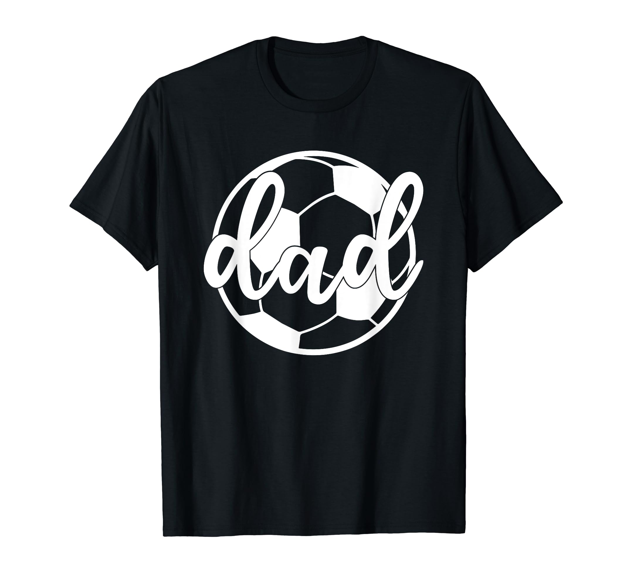 Soccer Dad Funny Soccer Player Father T-Shirt - Minimalist Print Men Women