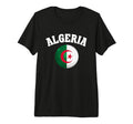 Algeria Soccer Tri Blend T-Shirt - Trendy Graphic Men Women