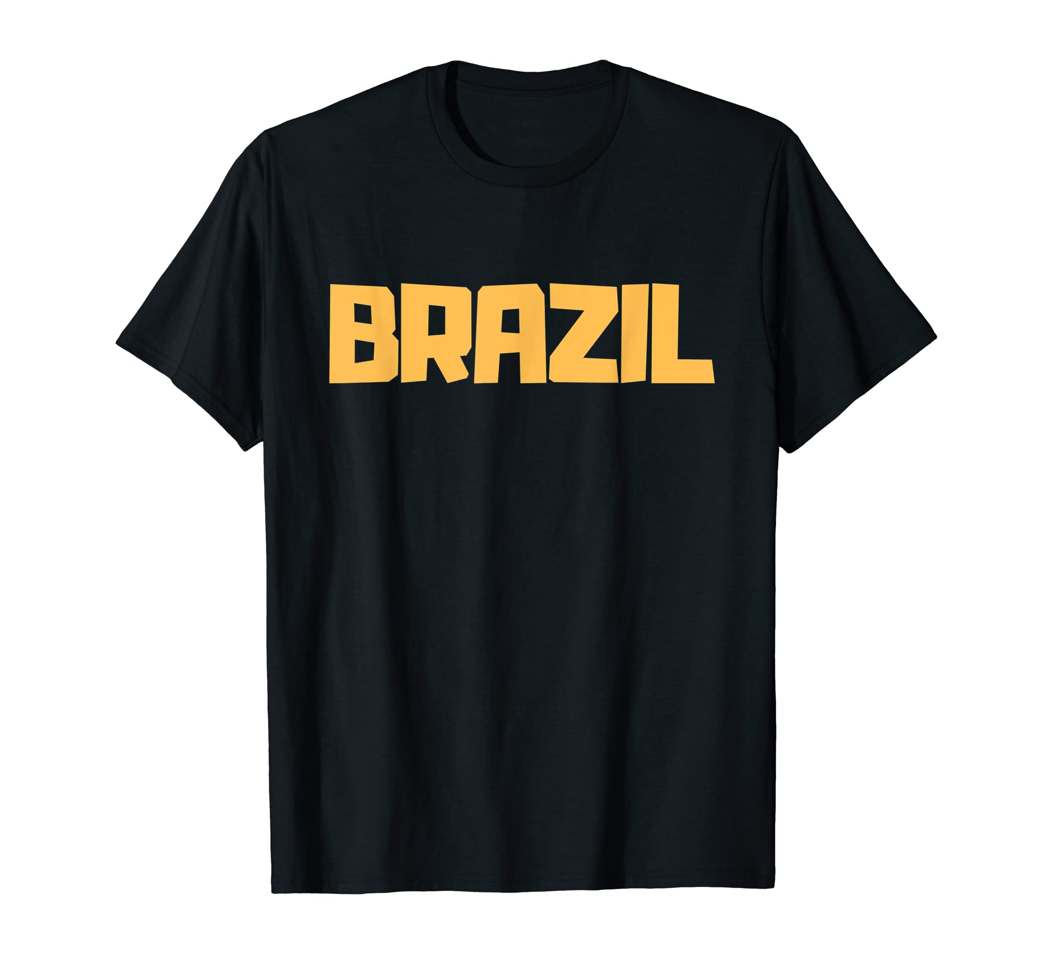 Camisa Brasil Brazil Soccer Jersey T-Shirt - Fun Novelty Design for Adults