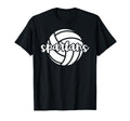Spartans Volleyball Team Mascot T-Shirt - Aesthetic Graphic Men Women