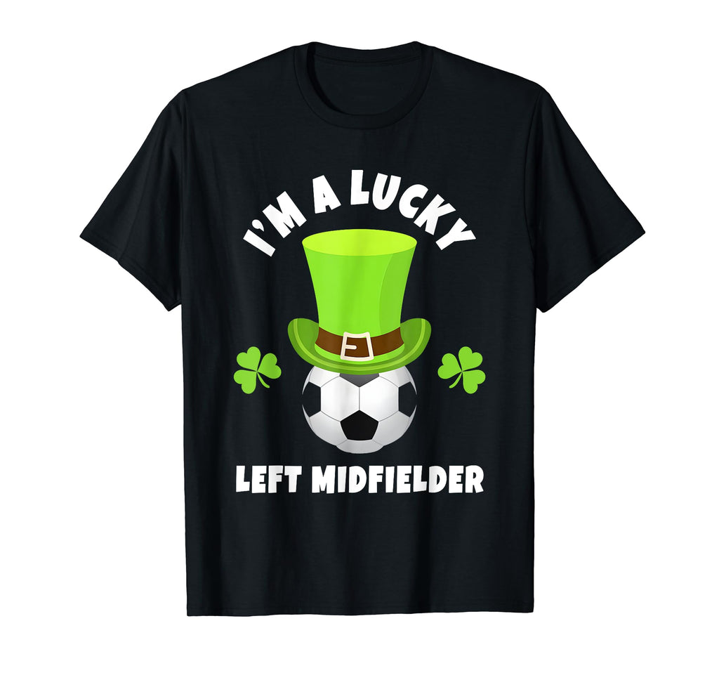 Soccer Left Midfielders Im Lucky Left T-Shirt - Minimalist Print Men Women