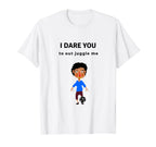Soccer Skills Juggling Challenge T-Shirt - Fun Novelty Design for Adults