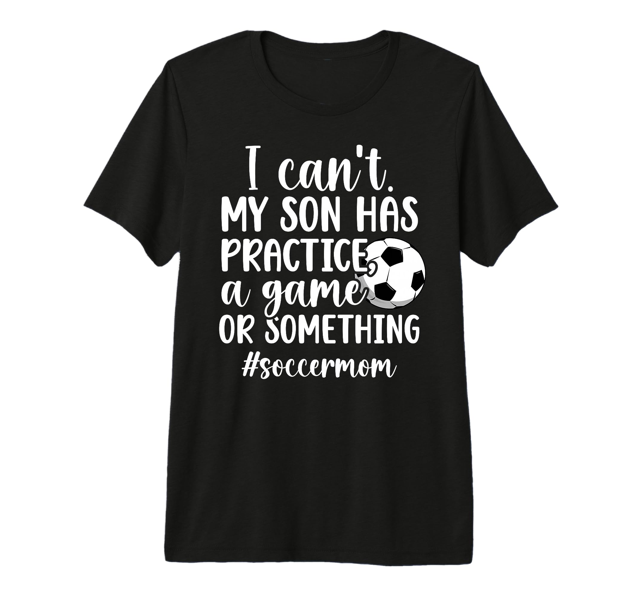 Soccer Mom Soccer Player Mom Funny Soccer T-Shirt - Graphic Print Unisex