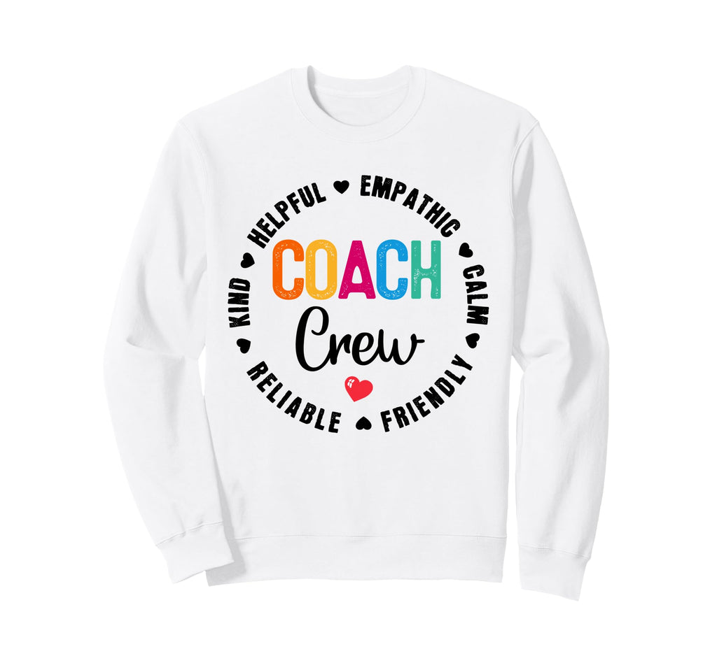 Coach Crew Instructional Coach Sweatshirt - Aesthetic Graphic Unisex