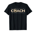 Coach Soccer Funny Gift Trainer Dad T-Shirt - Graphic Print for Adults