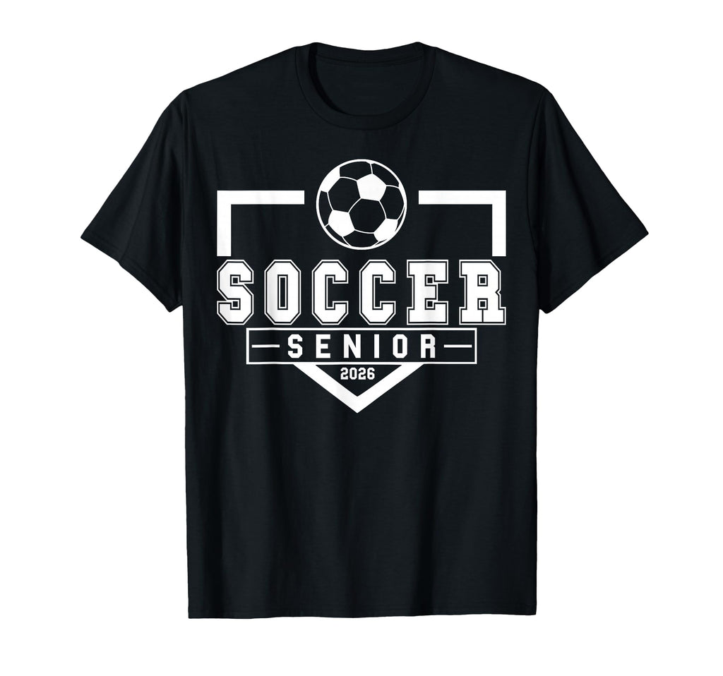 Soccer Senior Night Soccer Senior 2026 T-Shirt - Novelty Apparel Unisex
