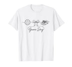 Game Day Soccer Mom Ball Bow Cleats T-Shirt - Custom Art Print Men Women