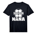 Mens Funny Soccer Nana Soccer Grandma T-Shirt - Novelty Apparel for Adults
