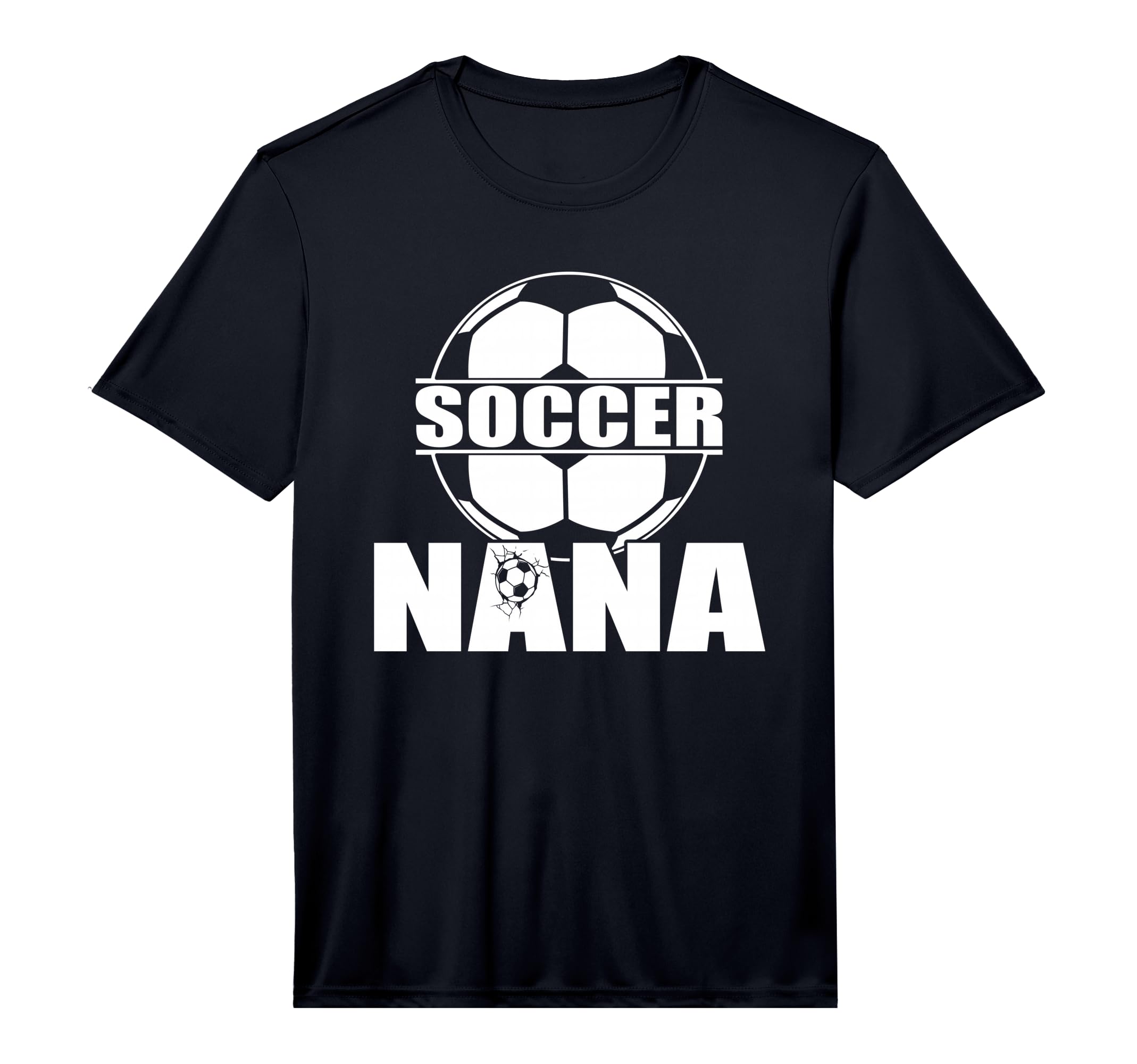 Mens Funny Soccer Nana Soccer Grandma T-Shirt - Novelty Apparel for Adults
