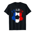 France Soccer Team Soccer Ball France T-Shirt - Aesthetic Graphic Unisex