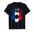 France Soccer Team Soccer Ball France T-Shirt - Aesthetic Graphic Unisex