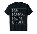 Ma Mama Mom Bruh Mommy Mother Co Sweatshirt - Minimalist Print for Adults