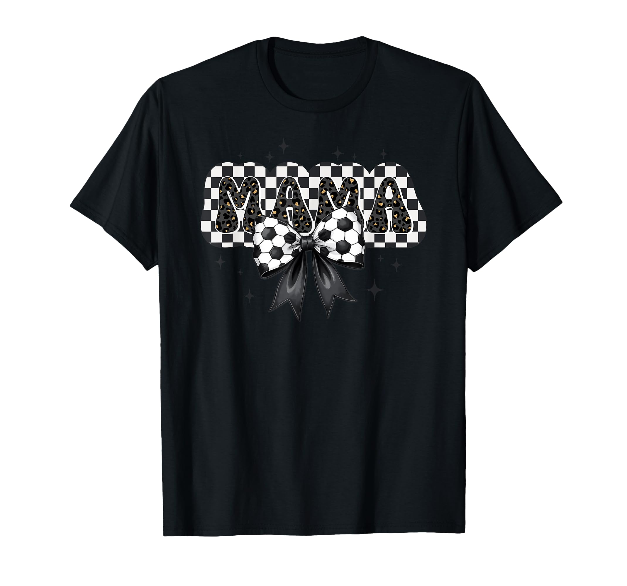 Soccer Mama Bow Mom Mommy Mother Gift Hoodie - Trendy Graphic for Adults