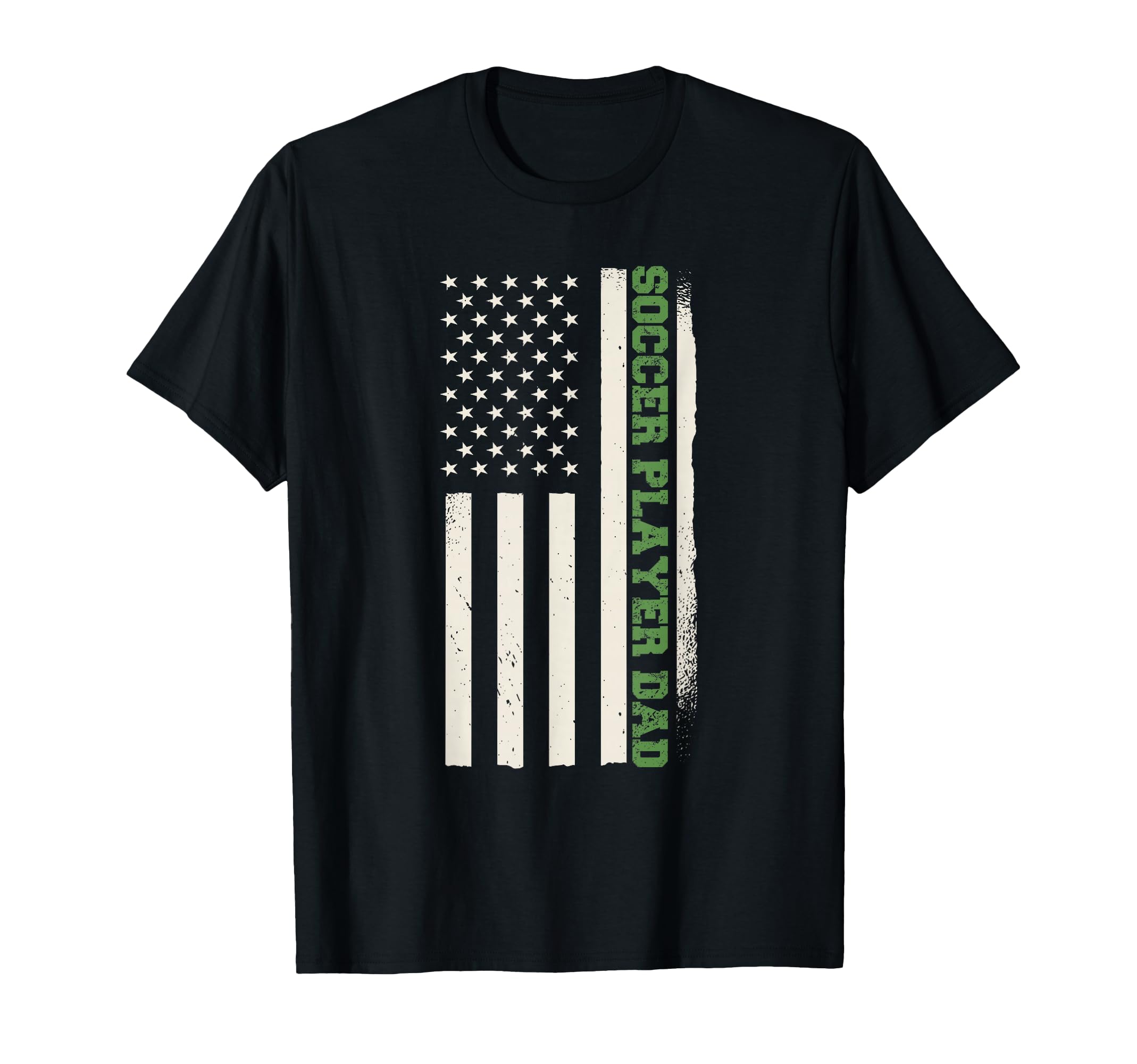 Patriotic Coach Soccer Player Dad T-Shirt - Aesthetic Graphic Men Women
