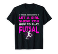 Futsal Soccer Players And Indoor Football T-Shirt - Trendy Graphic Unisex