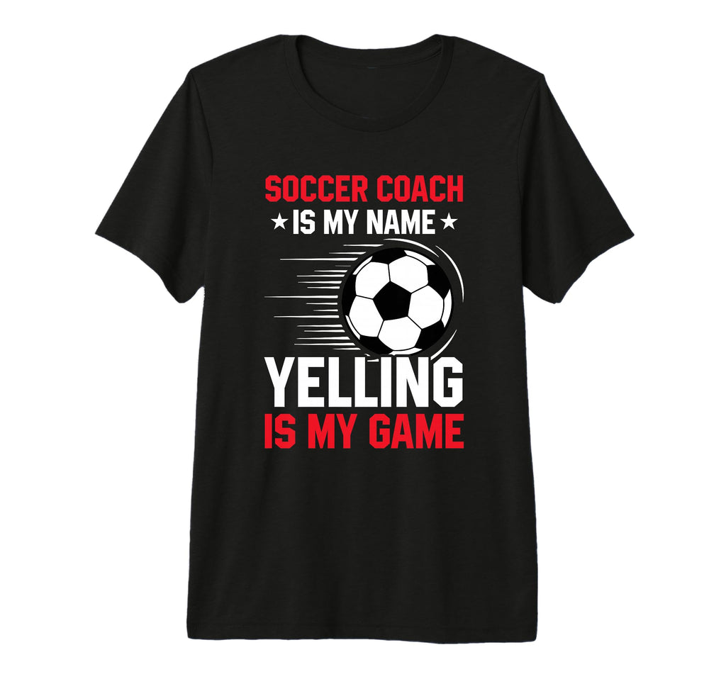 Coaching Soccer Dad Coach Soccer Coach T-Shirt - Novelty Apparel Men Women