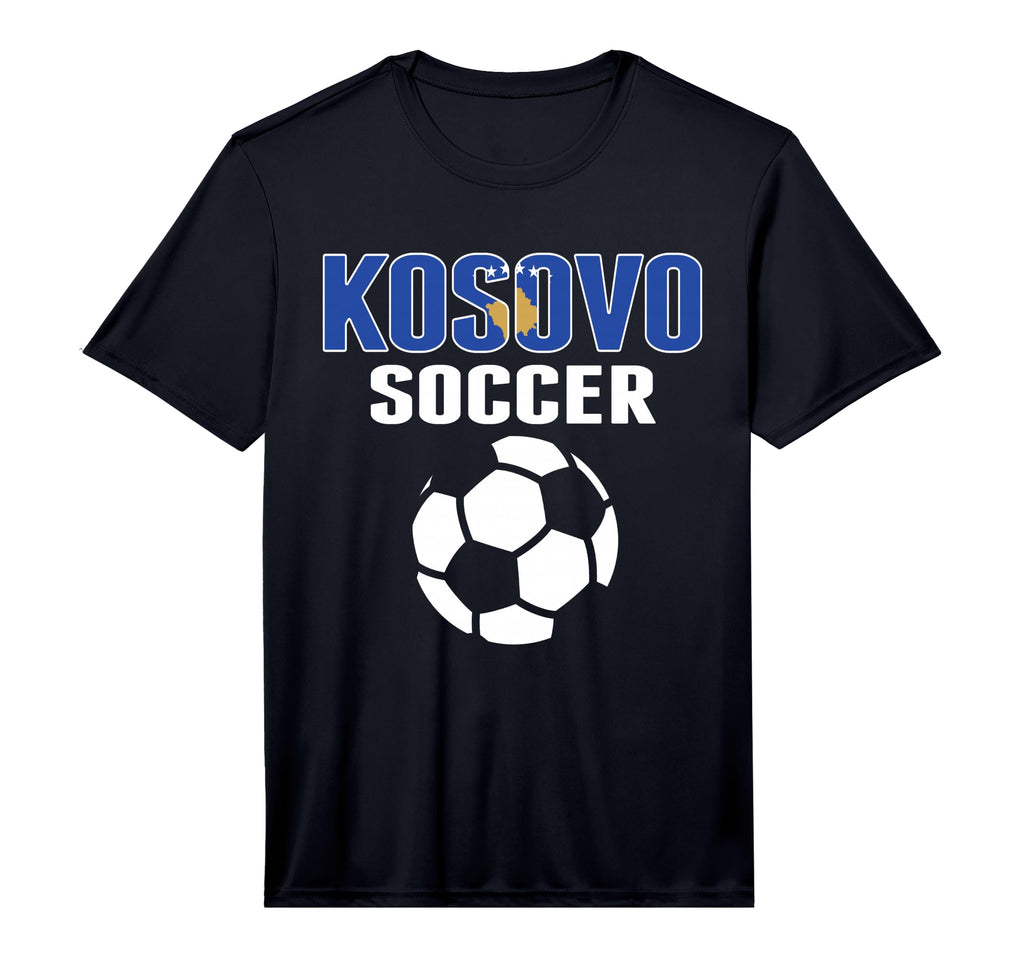 Proud Kosovo Soccer Fans Jersey T-Shirt - Fun Novelty Design Men Women