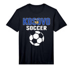 Proud Kosovo Soccer Fans Jersey T-Shirt - Fun Novelty Design Men Women