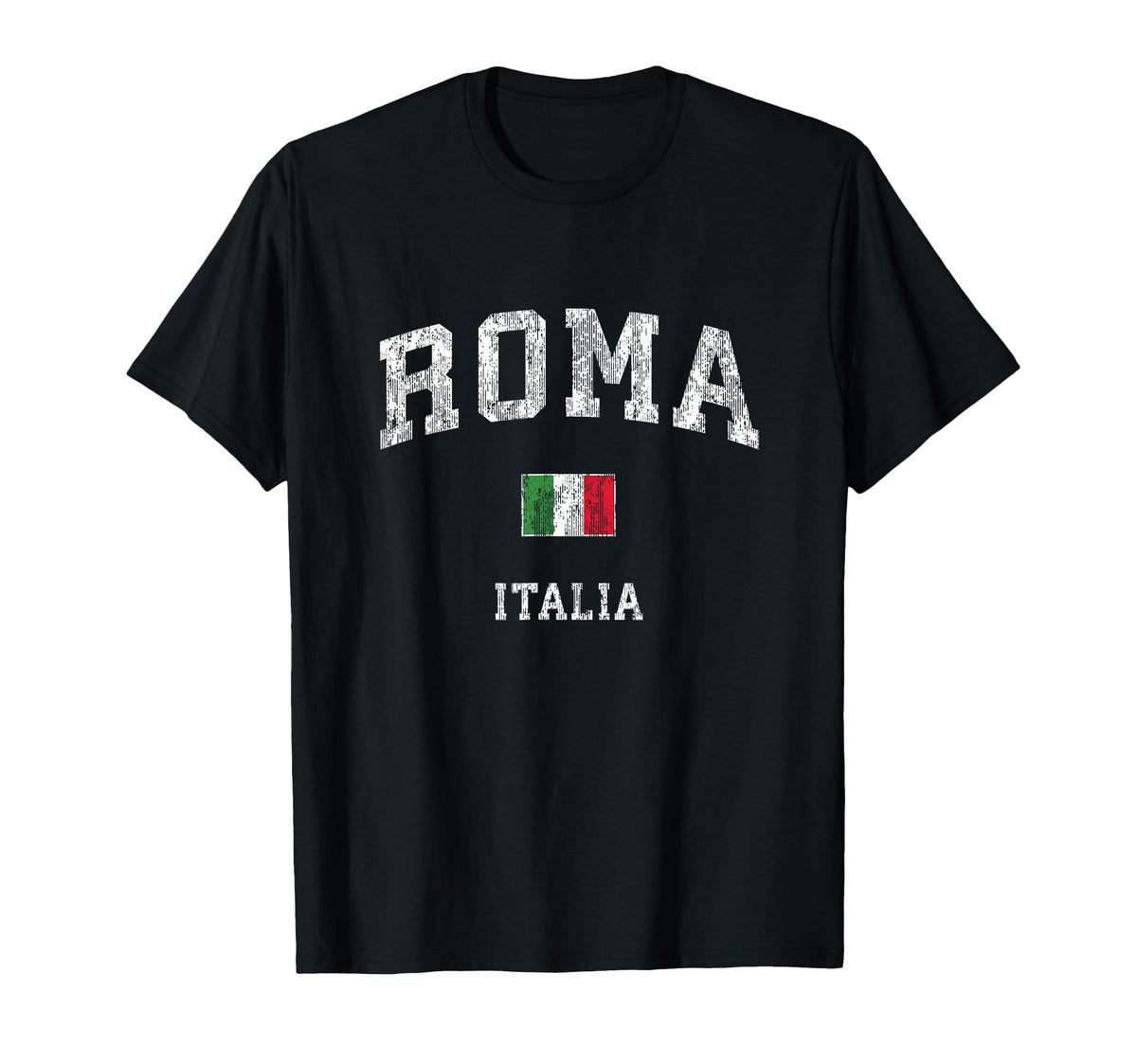 Roma Italia Rome Italy Athletic Sports T-Shirt - Trendy Graphic Men Women