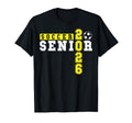 Soccer Senior Night Soccer Senior 2026 T-Shirt - Fun Novelty Design Unisex