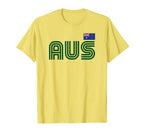 Australia Flag International Country T-Shirt - Graphic Print Unisex