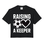 Raising Keeper Goalie Soccer Hoodie - Custom Art Print for Adults