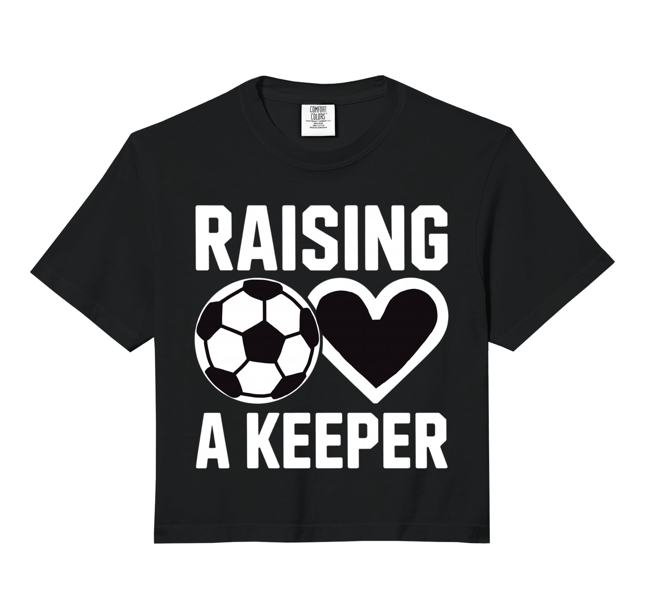 Raising Keeper Goalie Soccer Hoodie - Custom Art Print for Adults