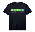 Soccer Is Part My Chemistry Science T-Shirt - Minimalist Print Men Women