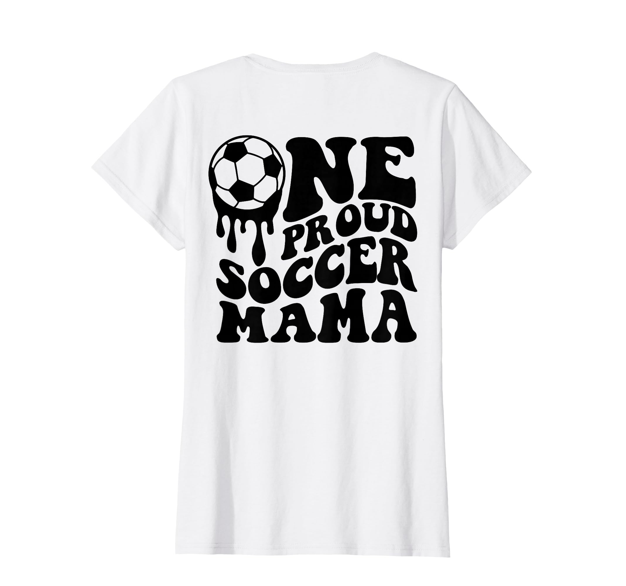 Proud Soccer Mama Mom Mommy Mother T-Shirt - Streetwear Style Men Women