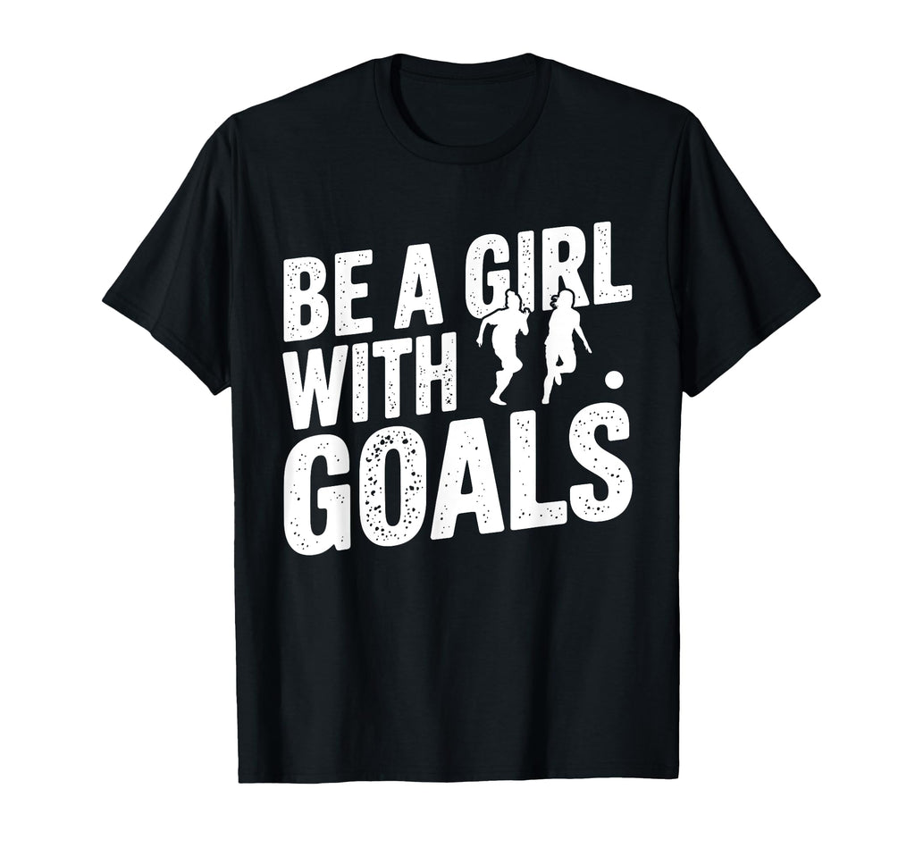 Be Goals Soccer Player Soccer T-Shirt - Graphic Print Unisex