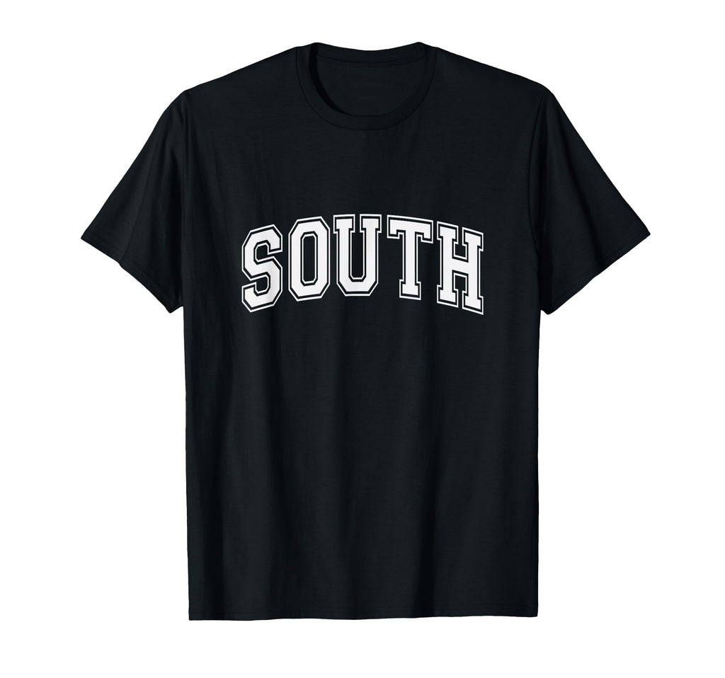White South Team Colors Spirit Sports T-Shirt - Streetwear Style Men Women