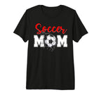 Funny Soccer Mom Soccer Mama Happy T-Shirt - Aesthetic Graphic Unisex
