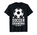 Soccer Grandma Proud Soccer Players T-Shirt - Minimalist Print for Adults