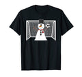 Football Soccer Snowman 2022 T-Shirt - Novelty Apparel for Adults