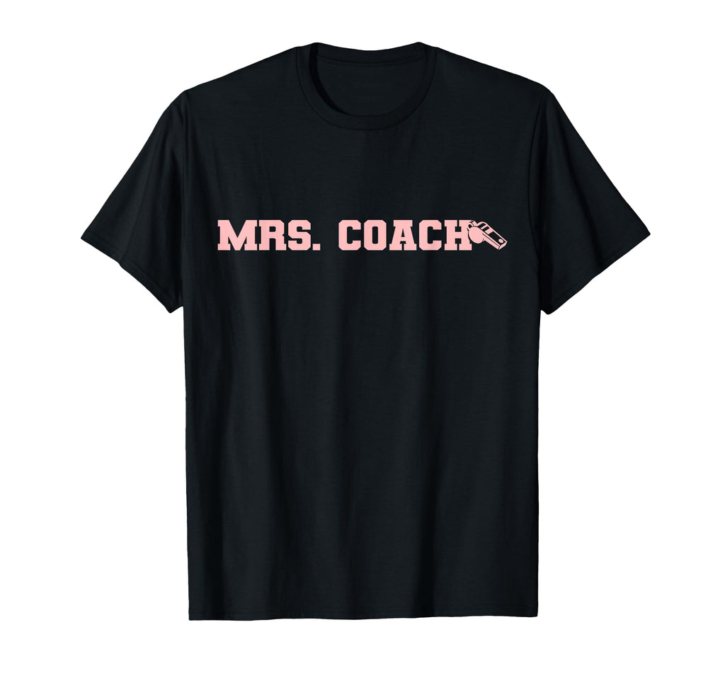 Mrs Coach Funny Football Basketball T-Shirt - Aesthetic Graphic Unisex
