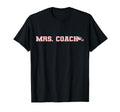Mrs Coach Funny Football Basketball T-Shirt - Aesthetic Graphic Unisex
