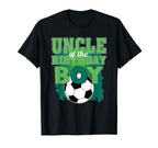 Uncle Birthday Soccer Group Family T-Shirt - Fun Novelty Design for Adults