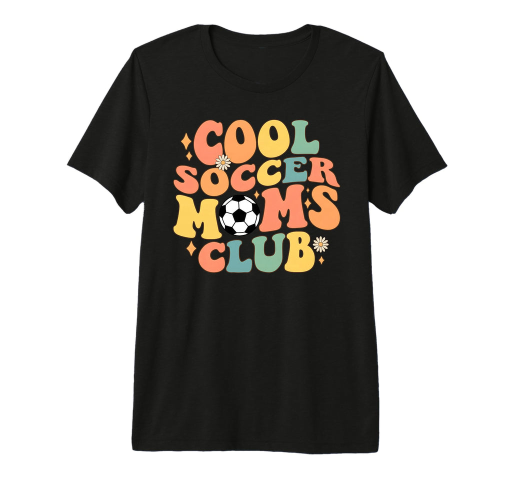 Soccer Mom Club Sports Mother T-Shirt - Aesthetic Graphic for Adults