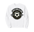 Soccer Is Life Pulse Sports Art Sweatshirt - Aesthetic Graphic for Adults