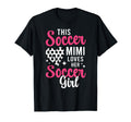 Soccer Mimi Loves Her Soccer Soccer T-Shirt - Custom Art Print Unisex