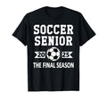 Senior Class 2025 Soccer Senior Night T-Shirt - Novelty Apparel for Adults