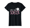 Soccer Soccer Player Live Love Soccer T-Shirt - Trendy Graphic Men Women