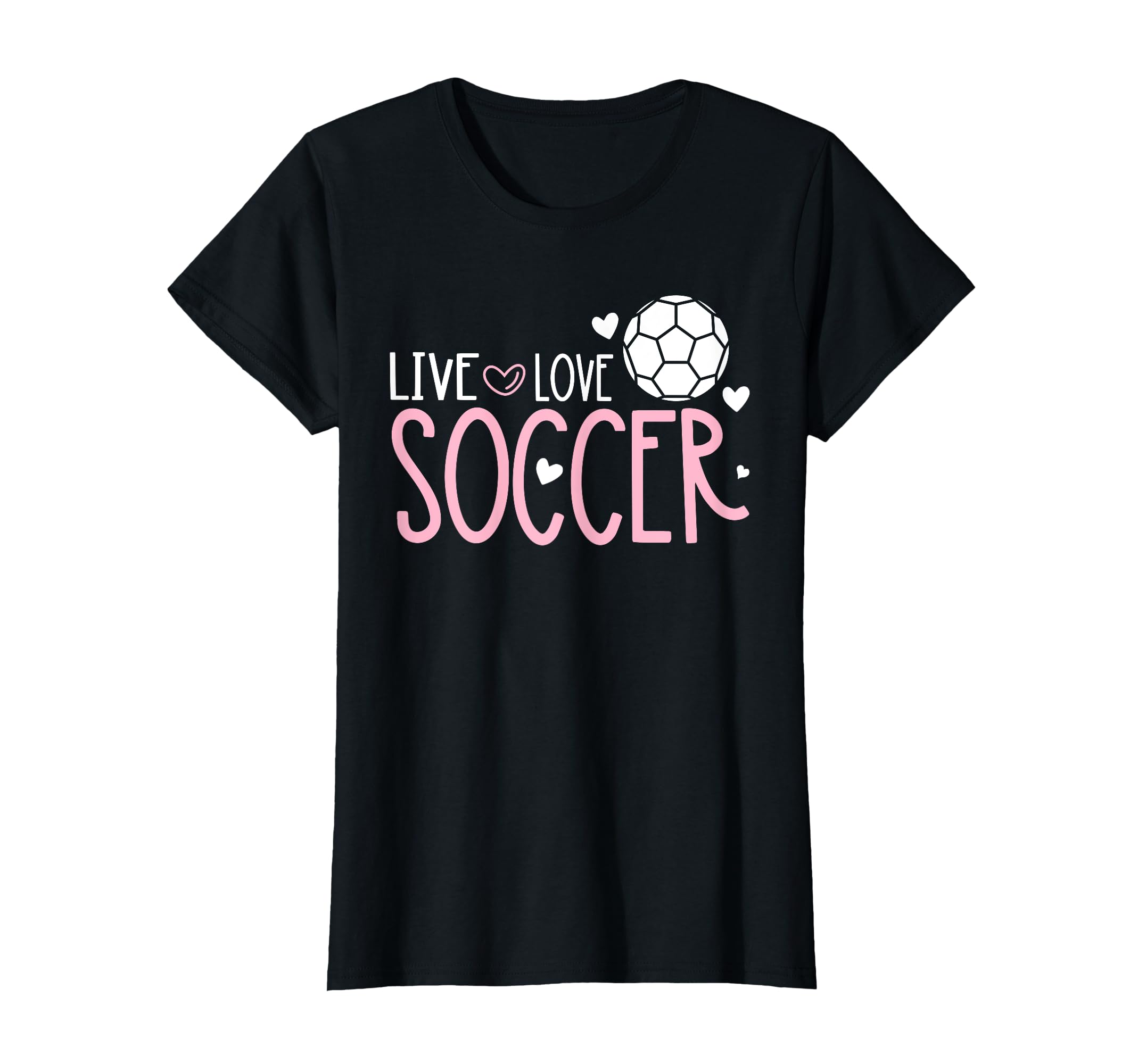 Soccer Soccer Player Live Love Soccer T-Shirt - Trendy Graphic Men Women