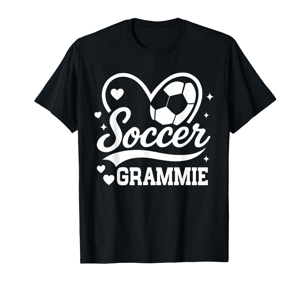 Soccer Grammie Heart Love Soccer Player T-Shirt - Novelty Apparel Unisex
