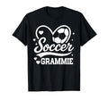Soccer Grammie Heart Love Soccer Player T-Shirt - Novelty Apparel Unisex