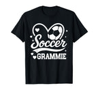 Soccer Grammie Heart Love Soccer Player T-Shirt - Novelty Apparel Unisex