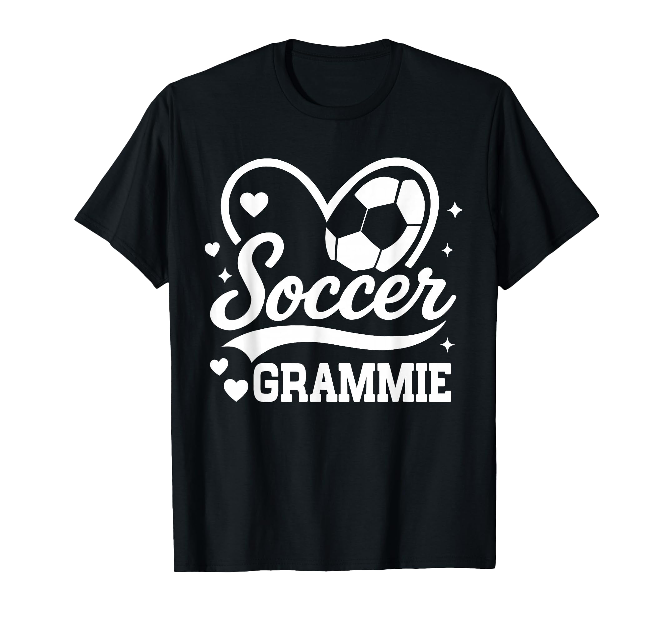 Soccer Grammie Heart Love Soccer Player T-Shirt - Novelty Apparel Unisex