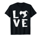 Love Soccer I Love Soccer Sport T-Shirt - Fun Novelty Design for Adults